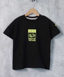 FRUIT OF THE LOOM/フルーツオブザルーム 厚盛りプリント半袖クルーネックTシャツ キッズ