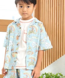 アロハ柄半袖シャツ■80~140cm