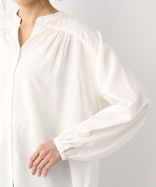 GLOBAL WORK（グローバルワーク）の「サラサラリラックスブラウス長袖
