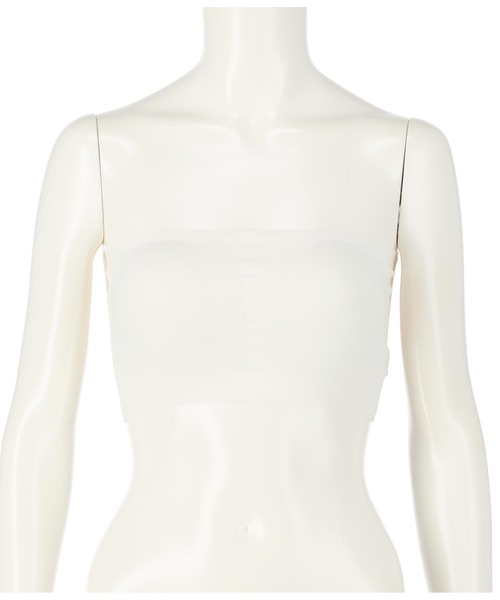 anap mimpi（アナップミンピ）の「シームレスブラトップ（チューブトップ・レディース・ホワイト/ブラック・FREE）」の7枚目の写真