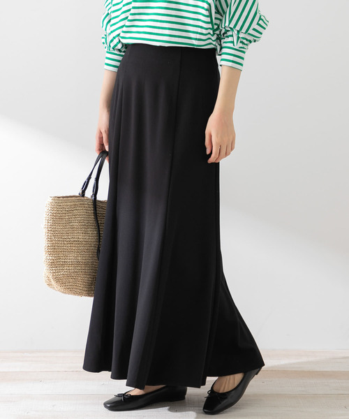 URBAN RESEARCH Sonny Label（アーバンリサーチサニーレーベル）の「『WEB限定』カットマーメイドスカート（スカート・レディース・ブラック/ベージュ系その他・FREE）」の5枚目の写真