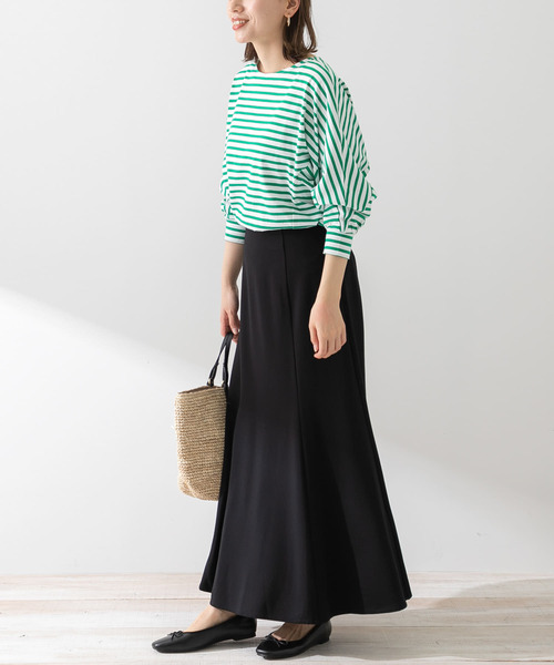 URBAN RESEARCH Sonny Label（アーバンリサーチサニーレーベル）の「『WEB限定』カットマーメイドスカート（スカート・レディース・ブラック/ベージュ系その他・FREE）」の11枚目の写真