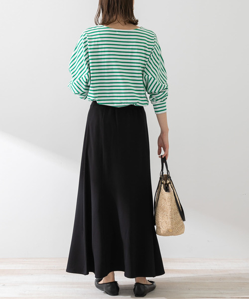 URBAN RESEARCH Sonny Label（アーバンリサーチサニーレーベル）の「『WEB限定』カットマーメイドスカート（スカート・レディース・ブラック/ベージュ系その他・FREE）」の21枚目の写真