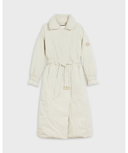 Ted Baker（テッドベーカー）の「ALICCEE ロング パファー コート（ダウンジャケット/コート・レディース・ブラック/ホワイト・1/2/0）」の9枚目の写真
