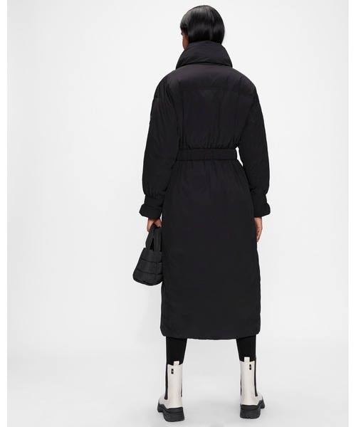 Ted Baker（テッドベーカー）の「ALICCEE ロング パファー コート（ダウンジャケット/コート・レディース・ブラック/ホワイト・1/2/0）」の6枚目の写真