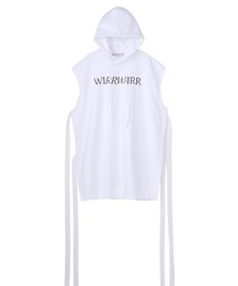 JOHN LAWRENCE SULLIVAN | "WIRRWARR" SLEEVELESS HOODIE(スウェット)