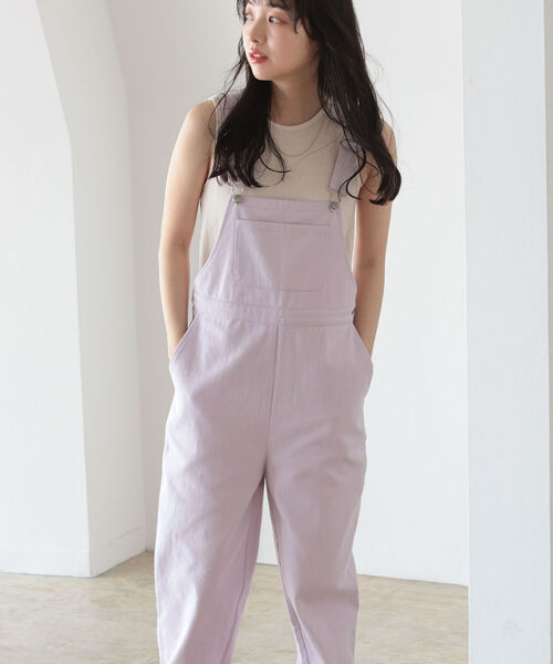 BeAMS DOT(ビームスドット)の「【WEB限定】BeAMS DOT / ストレート オーバーオール(サロペット/オーバーオール・レディース・ブラック/ホワイト系その他5/イエロー系その他2/レッド系その他2・ONE SIZE)」の7枚目の写真