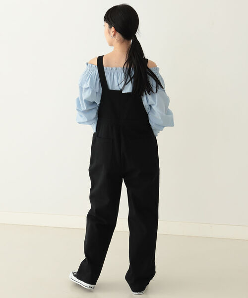 BeAMS DOT(ビームスドット)の「【WEB限定】BeAMS DOT / ストレート オーバーオール(サロペット/オーバーオール・レディース・ブラック/ホワイト系その他5/イエロー系その他2/レッド系その他2・ONE SIZE)」の9枚目の写真