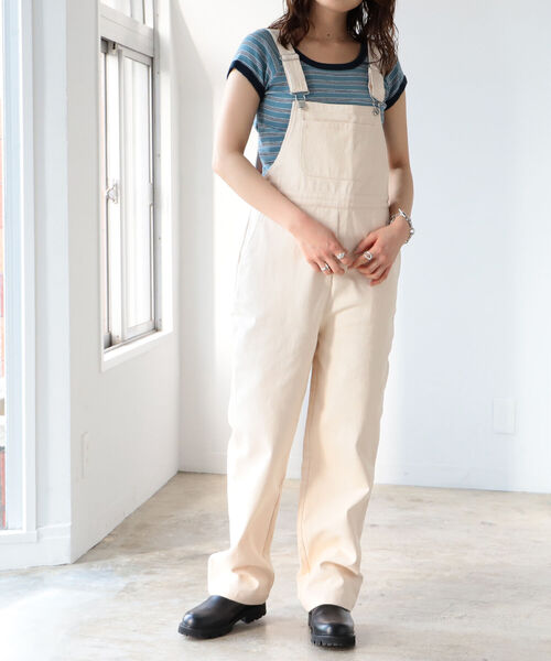 BeAMS DOT(ビームスドット)の「【WEB限定】BeAMS DOT / ストレート オーバーオール(サロペット/オーバーオール・レディース・ブラック/ホワイト系その他5/イエロー系その他2/レッド系その他2・ONE SIZE)」の11枚目の写真