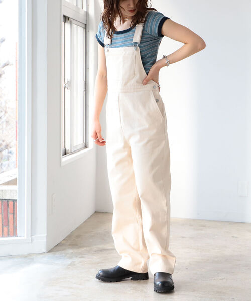 BeAMS DOT(ビームスドット)の「【WEB限定】BeAMS DOT / ストレート オーバーオール(サロペット/オーバーオール・レディース・ブラック/ホワイト系その他5/イエロー系その他2/レッド系その他2・ONE SIZE)」の12枚目の写真