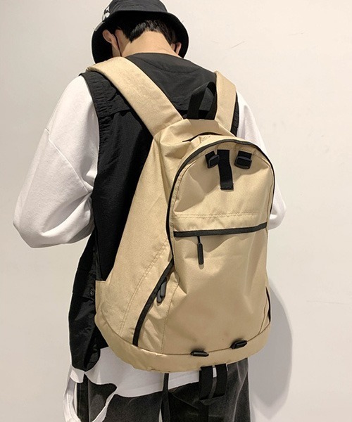 C U L ユニセックス チェストベルト付きナイロン バックパック リュック Cula362 バックパック リュック C U L シーユーエル のファッション通販 Zozotown