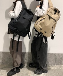 【c.u.l】ユニセックス チェストベルト付きナイロン バックパック リュック cula362