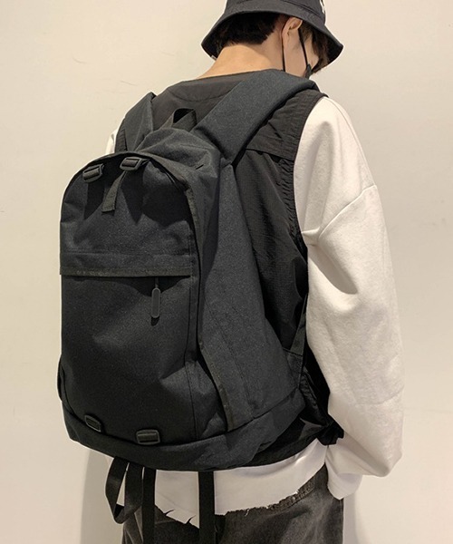 c.u.l(シーユーエル)の「【c.u.l】ユニセックス チェストベルト付きナイロン バックパック リュック cula362(バックパック/リュック・レディース・ブラック/ベージュ/レッド・FREE)」の16枚目の写真