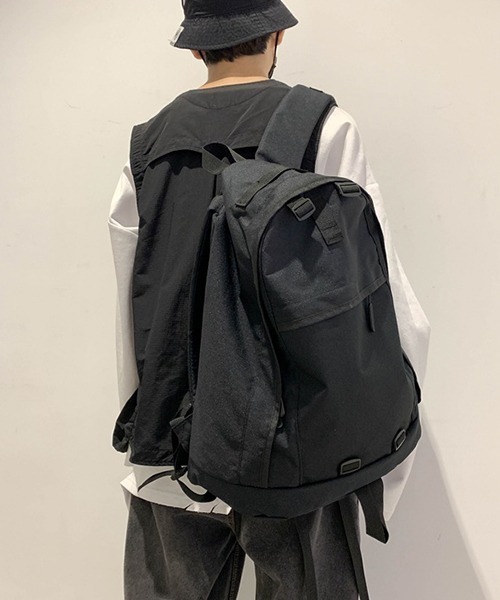 c.u.l(シーユーエル)の「【c.u.l】ユニセックス チェストベルト付きナイロン バックパック リュック cula362(バックパック/リュック・レディース・ブラック/ベージュ/レッド・FREE)」の17枚目の写真