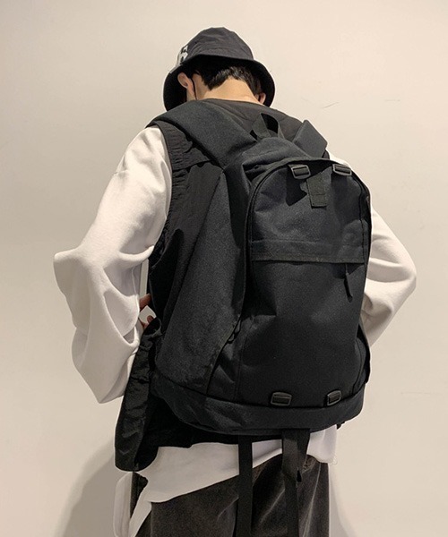 c.u.l(シーユーエル)の「【c.u.l】ユニセックス チェストベルト付きナイロン バックパック リュック cula362(バックパック/リュック・レディース・ブラック/ベージュ/レッド・FREE)」の19枚目の写真