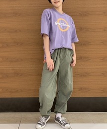 GAP | FREE&FLOW ナイロン ハイライズ プルオン ジョガーパンツ(その他パンツ)