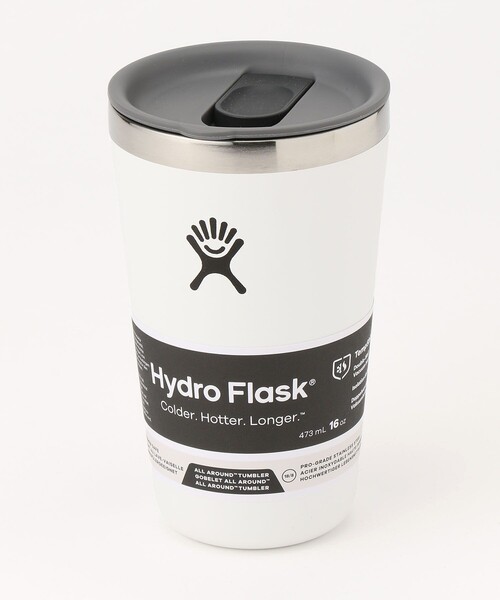 HYDRO FLASK（ハイドロフラスク）の「Hydro Flask/ハイドロフラスク 16 oz All Around Tumbler（グラス/マグカップ/タンブラー・レディース・ホワイト/ブラック/レッド/サックスブルー/その他16/ライトグレー/ブルーグリーン/ラベンダー/マスタード/ネイビー/ライトピンク/キャメル/マジェンタ・ONE SIZE/ﾌﾘ-）」の13枚目の写真