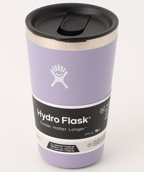 HYDRO FLASK（ハイドロフラスク）の「Hydro Flask/ハイドロフラスク 16 oz All Around Tumbler（グラス/マグカップ/タンブラー・レディース・ホワイト/ブラック/レッド/サックスブルー/その他16/ライトグレー/ブルーグリーン/ラベンダー/マスタード/ネイビー/ライトピンク/キャメル/マジェンタ・ONE SIZE/ﾌﾘ-）」の12枚目の写真