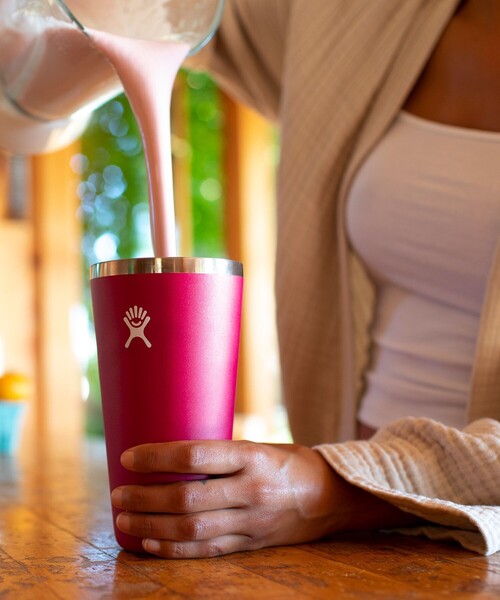 HYDRO FLASK（ハイドロフラスク）の「Hydro Flask/ハイドロフラスク 16 oz All Around Tumbler（グラス/マグカップ/タンブラー・レディース・ホワイト/ブラック/レッド/サックスブルー/その他16/ライトグレー/ブルーグリーン/ラベンダー/マスタード/ネイビー/ライトピンク/キャメル/マジェンタ・ONE SIZE/ﾌﾘ-）」の17枚目の写真