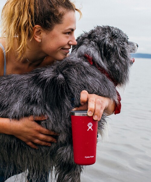 HYDRO FLASK（ハイドロフラスク）の「Hydro Flask/ハイドロフラスク 16 oz All Around Tumbler（グラス/マグカップ/タンブラー・レディース・ホワイト/ブラック/レッド/サックスブルー/その他16/ライトグレー/ブルーグリーン/ラベンダー/マスタード/ネイビー/ライトピンク/キャメル/マジェンタ・ONE SIZE/ﾌﾘ-）」の19枚目の写真