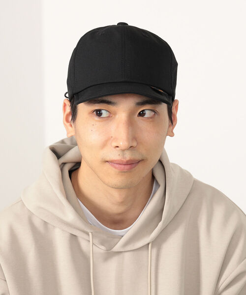 BEAMS HEART（ビームスハート）の「BEAMS HEART / コーデュラ ショートバイザー キャップ（キャップ・メンズ・ブラック/ネイビー・ONE SIZE）」の6枚目の写真