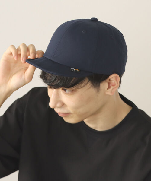 BEAMS HEART（ビームスハート）の「BEAMS HEART / コーデュラ ショートバイザー キャップ（キャップ・メンズ・ブラック/ネイビー・ONE SIZE）」の11枚目の写真