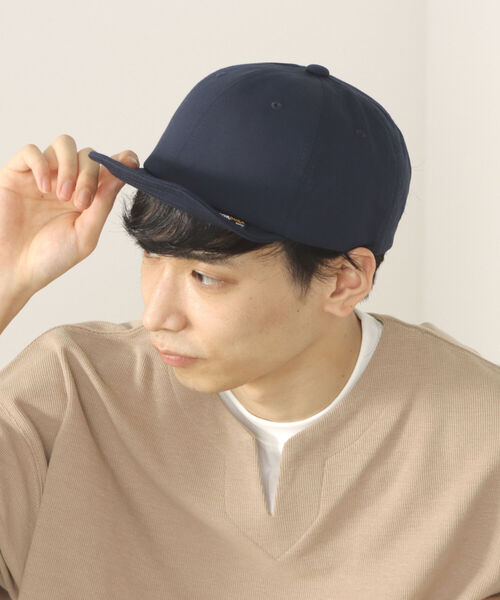 BEAMS HEART（ビームスハート）の「BEAMS HEART / コーデュラ ショートバイザー キャップ（キャップ・メンズ・ブラック/ネイビー・ONE SIZE）」の15枚目の写真