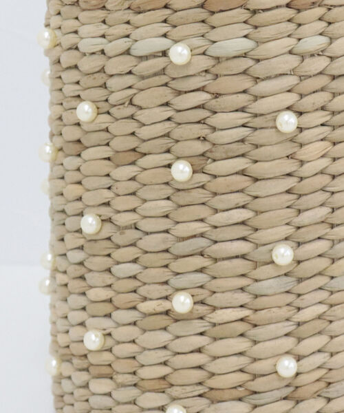 CACHELLIE（カシェリエ）の「【cachellie/カシェリエ】BANCUAN パールバスケットバッグ（かごバッグ・レディース・キナリ・FREE）」の9枚目の写真