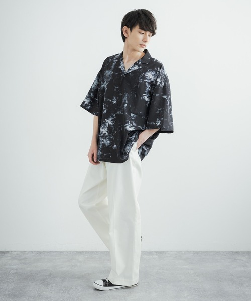 Rocky Monroe(ロッキーモンロー)の「コットンツイル ワイドスケーターワークパンツ(その他パンツ・メンズ・チャコールグレー/ブラック/ダークグリーン/ベージュ/レッド/オレンジ/マスタード/ロイヤルブルー/ワイン/キナリ・LL/M/L)」の14枚目の写真