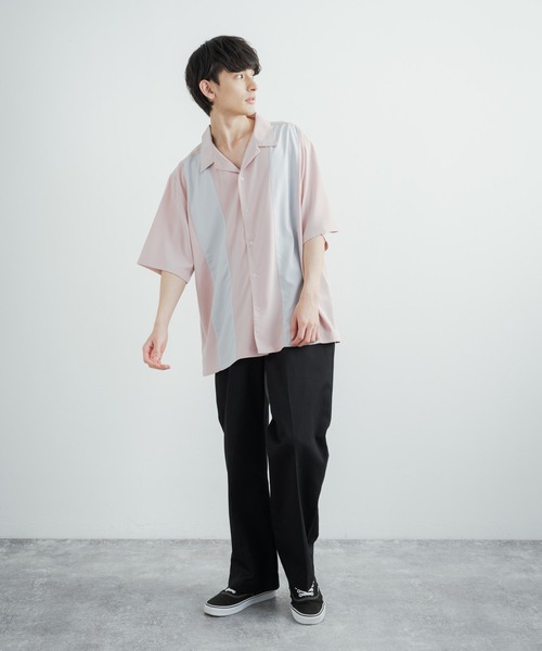 Rocky Monroe(ロッキーモンロー)の「コットンツイル ワイドスケーターワークパンツ(その他パンツ・メンズ・チャコールグレー/ブラック/ダークグリーン/ベージュ/レッド/オレンジ/マスタード/ロイヤルブルー/ワイン/キナリ・LL/M/L)」の16枚目の写真