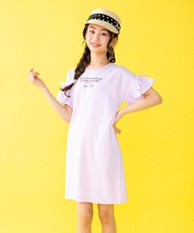 【WEB限定】リボンフレア袖ワンピ