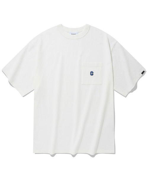 COVERNAT（カバーナット）の「【COVERNAT】SLUB C LOGO POCKET TSHIRTS / カバーナット スラブ C