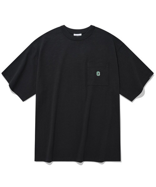 COVERNAT（カバーナット）の「【COVERNAT】SLUB C LOGO POCKET TSHIRTS / カバーナット スラブ C