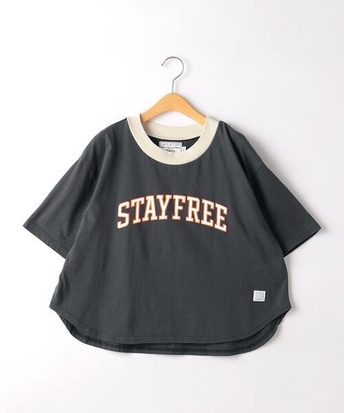 highking（ハイキング）の「【別注】＜HIGHKING×green label relaxing＞TJ EX Tシャツ 110cm-130cm（Tシャツ/カットソー・キッズ・ダークグレー/オリーブ・XS(110-120cm)/S(120-130cm)）」の13枚目の写真