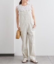 PUAL CE CIN | ストレッチデニムサロペット(サロペット/オーバーオール)