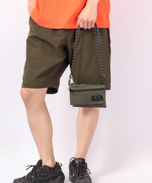 DAY OUT(デイアウト)の「DAY OUT EcOCHE-ν-Eco bag in Sacoche / エコッシュ-ν-エコバッグインサコッシュ(ショルダーバッグ・メンズ・ブラック/カーキ/グレー・FREE)」の5枚目の写真
