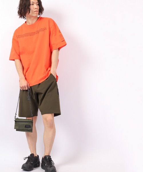 DAY OUT(デイアウト)の「DAY OUT EcOCHE-ν-Eco bag in Sacoche / エコッシュ-ν-エコバッグインサコッシュ(ショルダーバッグ・メンズ・ブラック/カーキ/グレー・FREE)」の7枚目の写真