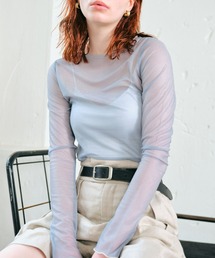 ECRIRE | シアーカラーメローインナートップス(Tシャツ/カットソー)