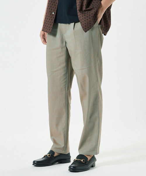 EDIFICE(エディフィス)の「シャンブレーイージーパンツ(その他パンツ・メンズ・オリーブ/コバルトブルー/ネイビー・MEDIUM/SMALL/LARGE)」の6枚目の写真