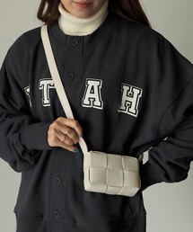 Riberry | 編み込みマイクロミニバッグ(ボディバッグ/ウエストポーチ)