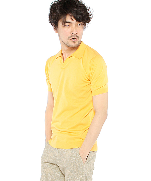 John Smedley スキッパー ポロ ジョンスメドレー JOHN SMEDLEY（ジョンスメドレー）の「＜JOHN SMEDLEY（ジョン