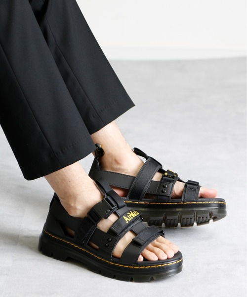 And A(アンドエー)の「Dr.Martens ドクターマーチン / Pearson ペアソン フィッシャーマン ストラップサンダル グルカサンダル(サンダル・メンズ・ブラック・26cm/27cm)」の17枚目の写真
