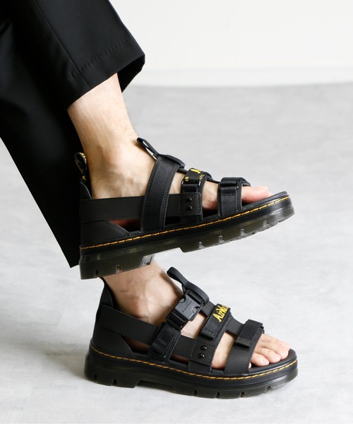 And A(アンドエー)の「Dr.Martens ドクターマーチン / Pearson ペアソン フィッシャーマン ストラップサンダル グルカサンダル(サンダル・メンズ・ブラック・26cm/27cm)」の16枚目の写真