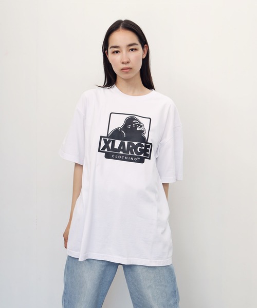 XLARGE(エクストララージ)の「XLARGE / エクストララージ S/S TEE ブランド ロゴ プリント クルーネック 半袖 Tシャツ(Tシャツ/カットソー・メンズ・ホワイト/ブラック/パープル/グリーン・MEDIUM/LARGE/X-LARGE)」の12枚目の写真
