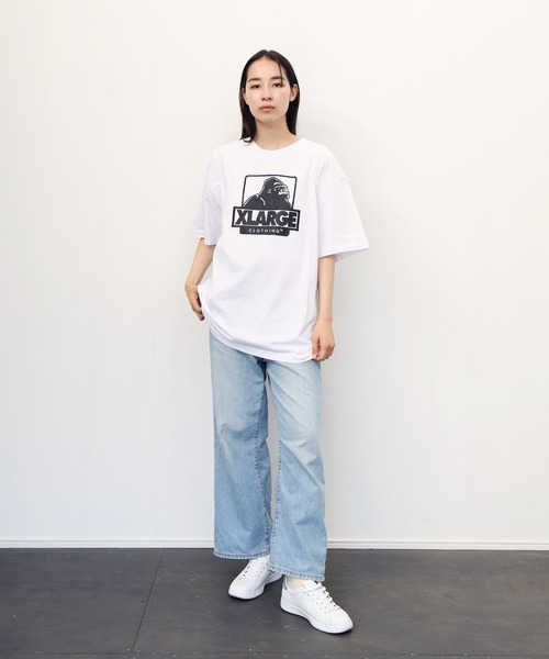 XLARGE(エクストララージ)の「XLARGE / エクストララージ S/S TEE ブランド ロゴ プリント クルーネック 半袖 Tシャツ(Tシャツ/カットソー・メンズ・ホワイト/ブラック/パープル/グリーン・MEDIUM/LARGE/X-LARGE)」の6枚目の写真