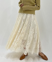 CAMILLE EAU | レースサーキュラースカート(スカート)
