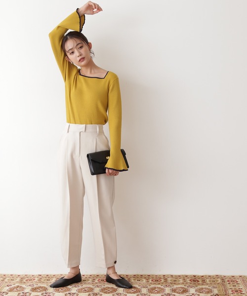 N.（N. Natural Beauty Basic）（エヌエヌナチュラルビューティーベーシック）の「【松井愛莉さん着用】◆ヴィンテージライクショルダーバッグ（ショルダーバッグ・レディース・ブラック/レッド/ベージュ系その他・ﾌﾘ-）」の22枚目の写真