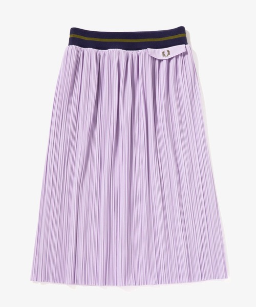 Narrow Pleated Skirt