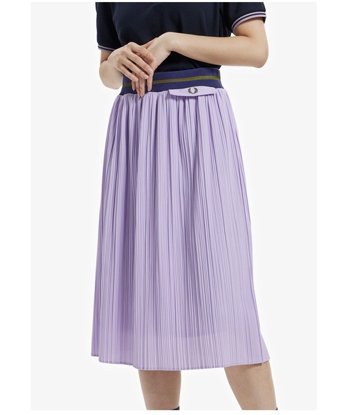 FRED PERRY（フレッドペリー）の「Narrow Pleated Skirt（スカート