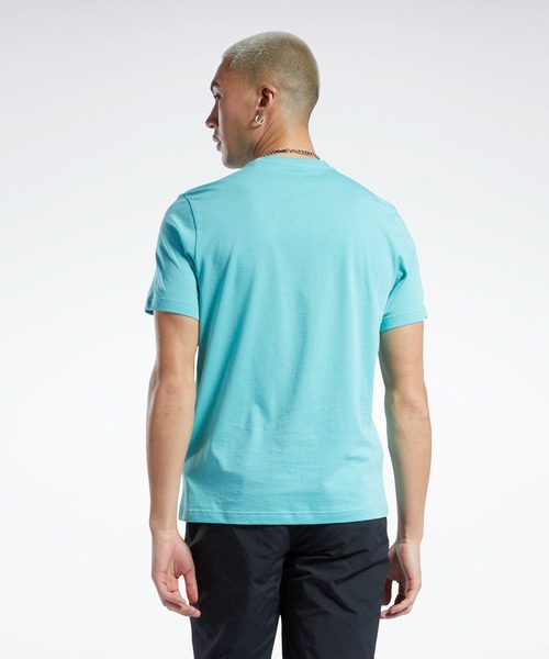 Reebok(リーボック)の「グラフィック シリーズ インターナショナル スポーツウェア Tシャツ / Graphic Series International Sportswear T-Shirt(Tシャツ/カットソー・メンズ・ブルー/ホワイト・LARGE/XX-LARGE/X-SMALL/MEDIUM/X-LARGE/SMALL/XXX-LARGE/J/L/J/S)」の5枚目の写真